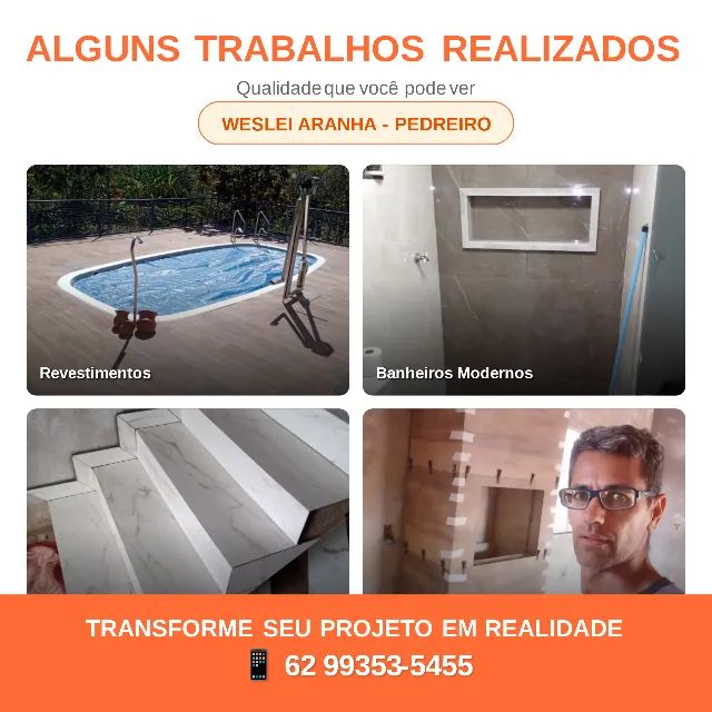 Pedreiro | +20 anos de experiência - Foto 3