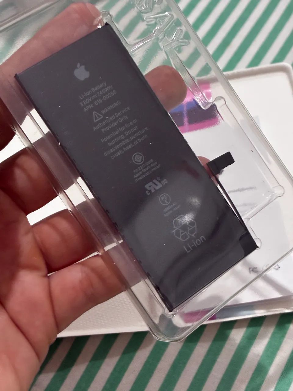 Bateria iPhone 7 - Turbo Cell Abudii - Nova - Foto 2