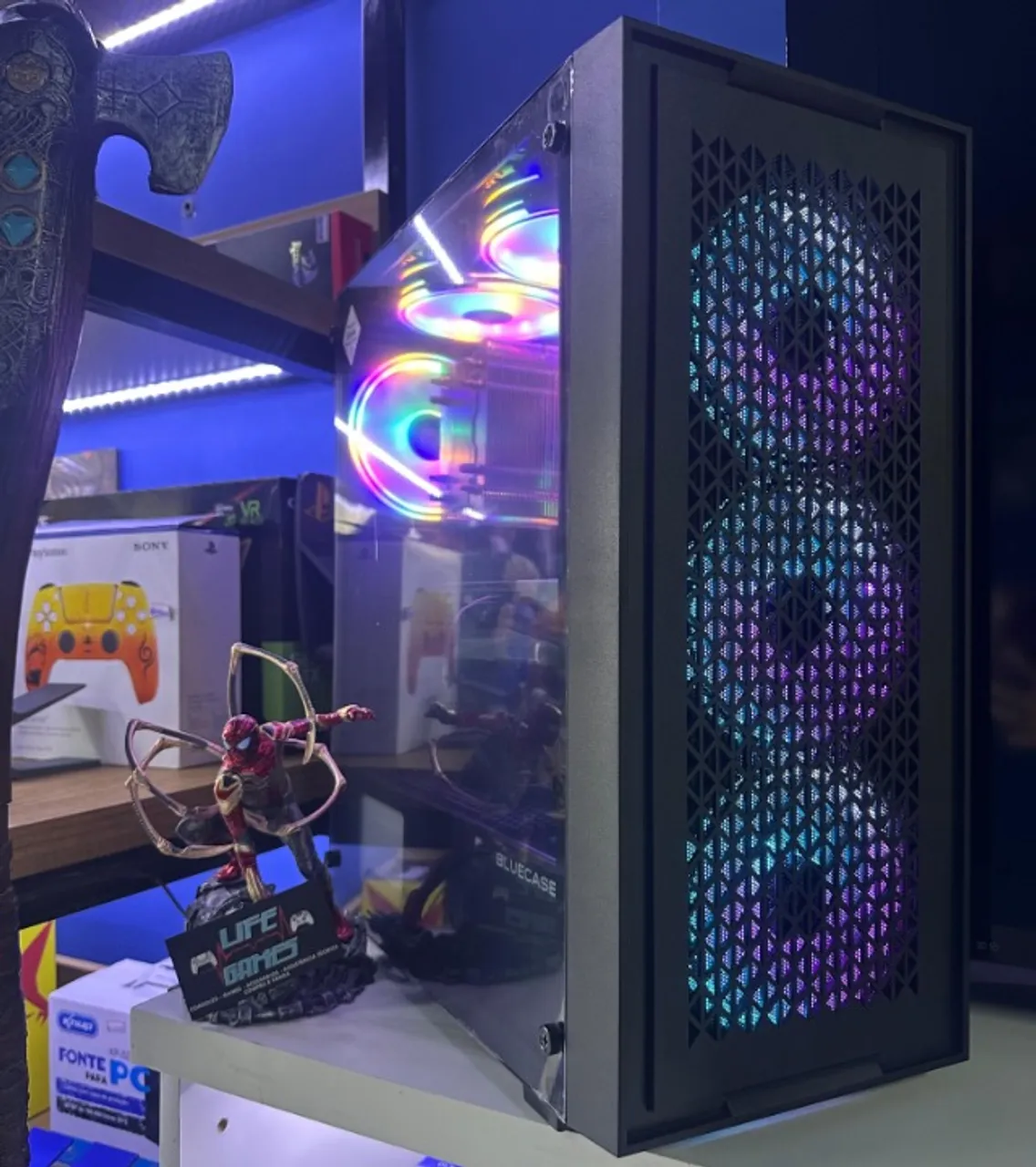 Ryzen 7 5700x com RTX 4060 triplo Fan com garantia