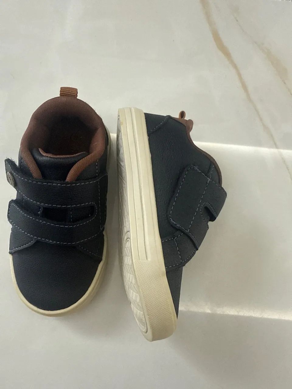 Tênis Infantil Bebê - Tamanho 22- Preto - Foto 2