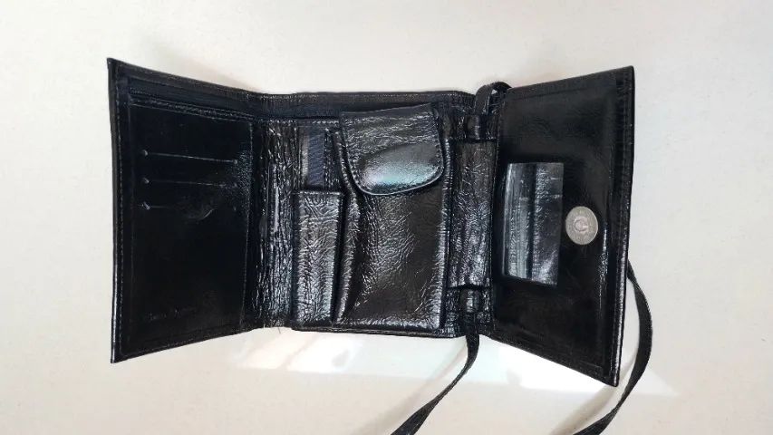 Bolsa Clutch, Carteira Multiuso Usada - Foto 6