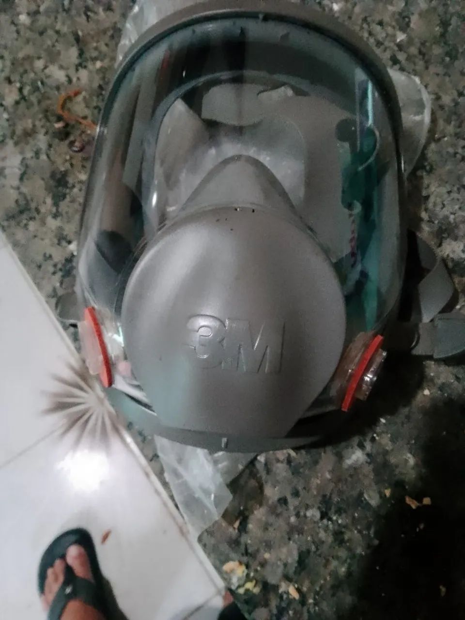 Respirador reutilizável facial.  - Foto 2