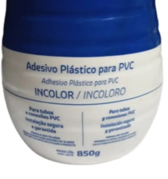 Adesivo Plástico P/ Pvc Soldável Incolor 850g Tigre - Foto 3