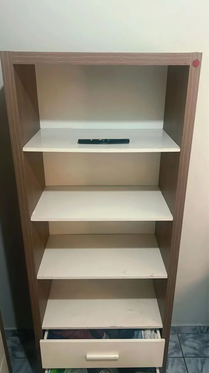 Estante de madeira maciça 64386066216835120