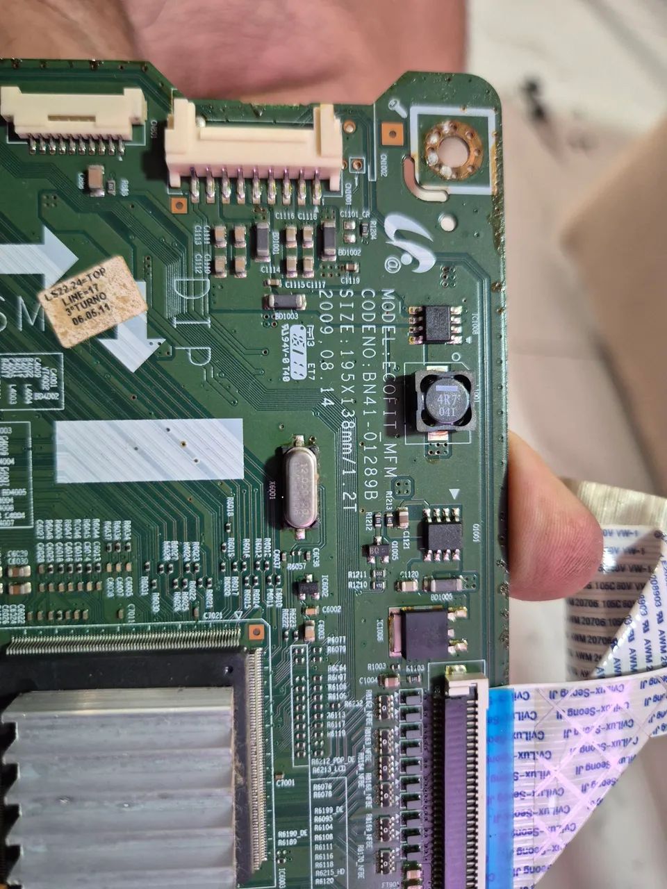 Placa principal Monitor Samsung Sync master P2470HN - BN41-01289B - Foto 2