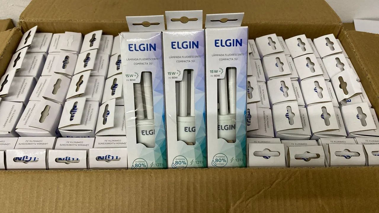 LOTE LÂMPADAS FLUORECENTE 