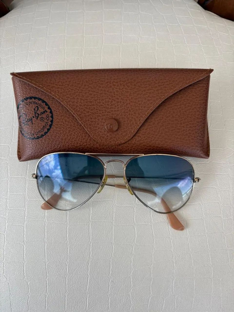 Óculos Original Rayban lente AZUL 