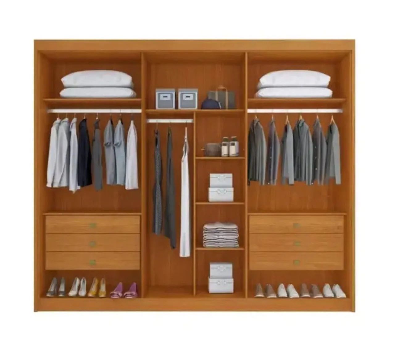 Guarda Roupa Grécia 100%MDF! Pronta Entrega! - Foto 4