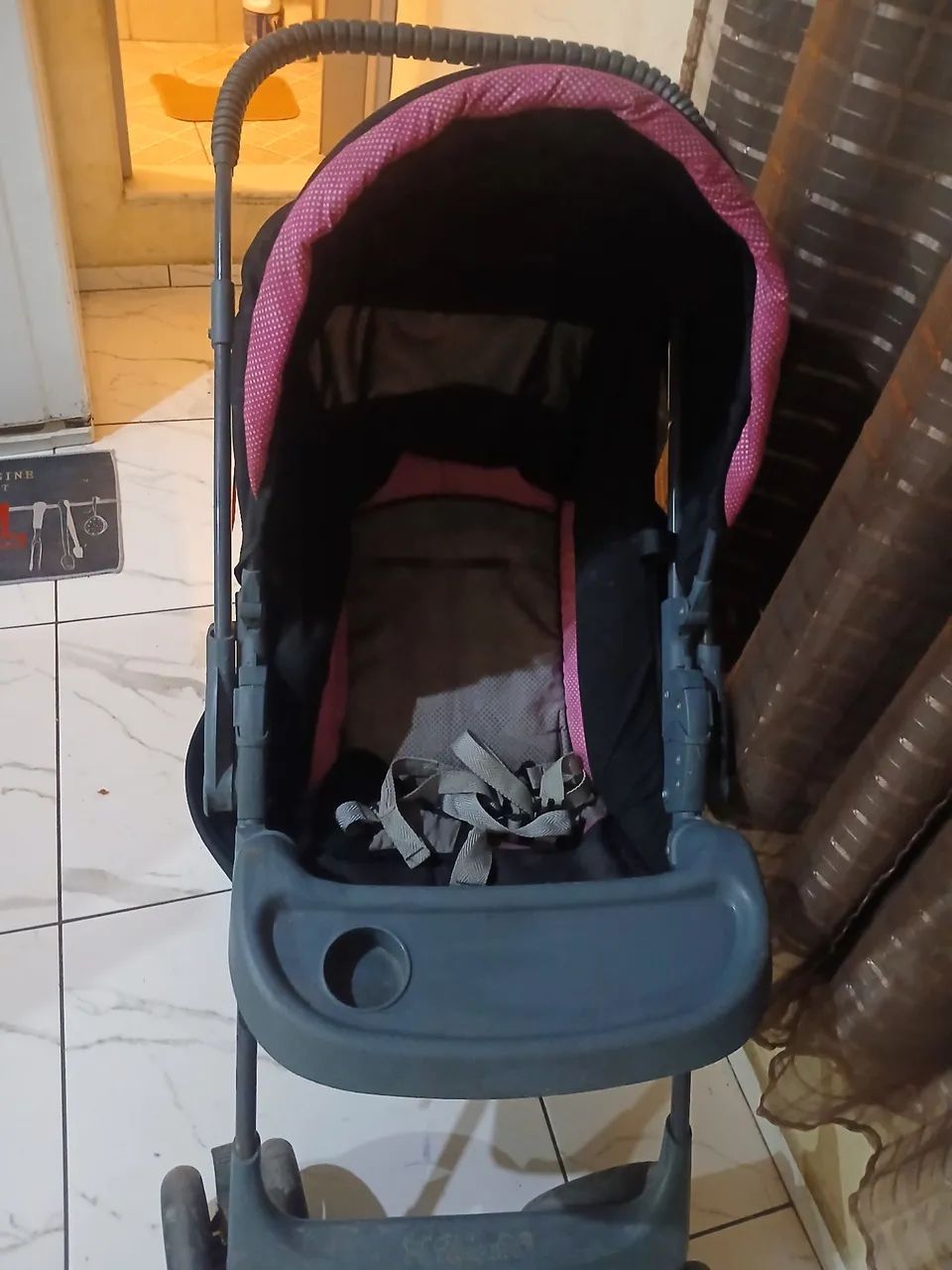 Carrinho de bebê menina  - Foto 2