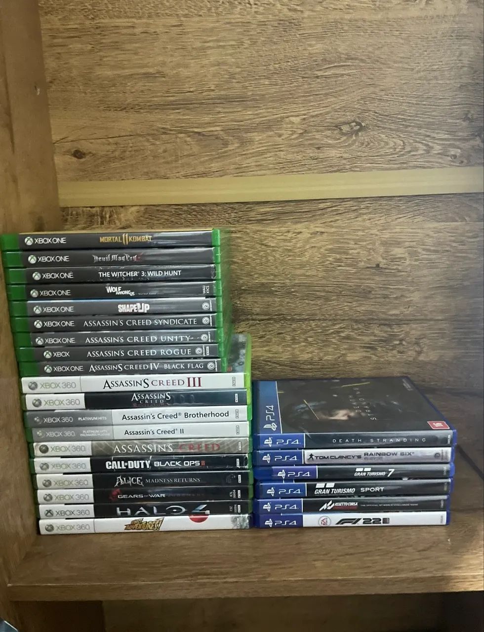 Jogos PS4, Xbox One e Xbox 360