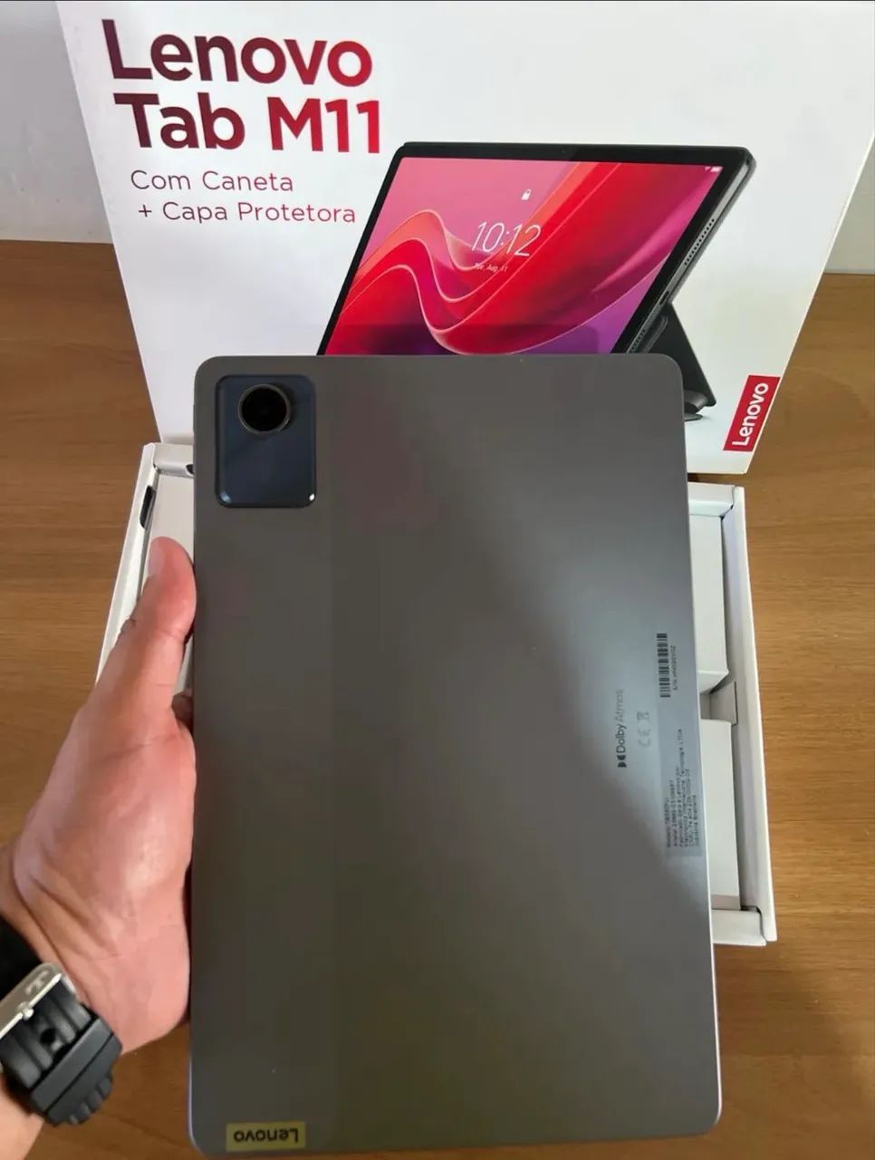 Tablet M11 com caneta e capa protetora - Foto 3