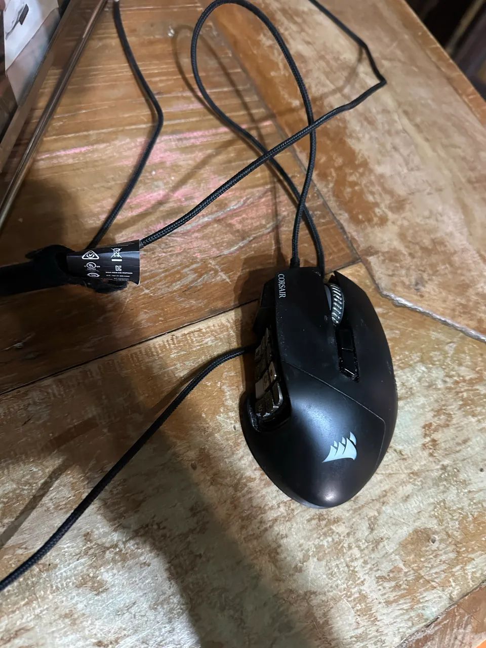 mouse corsair scimitar elite usado - Foto 2