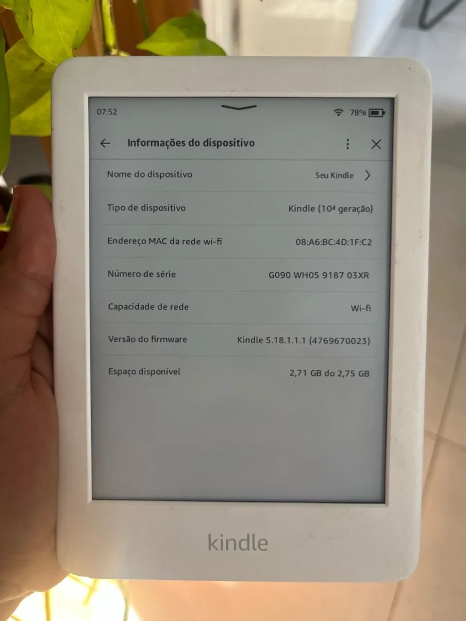 Kindle 10a geração usado - Foto 4