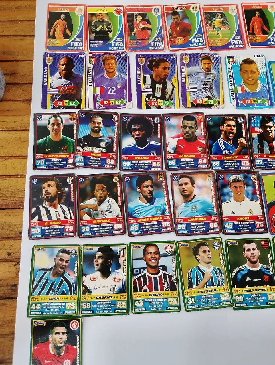 Cards jogadores 61 cartas - Foto 3