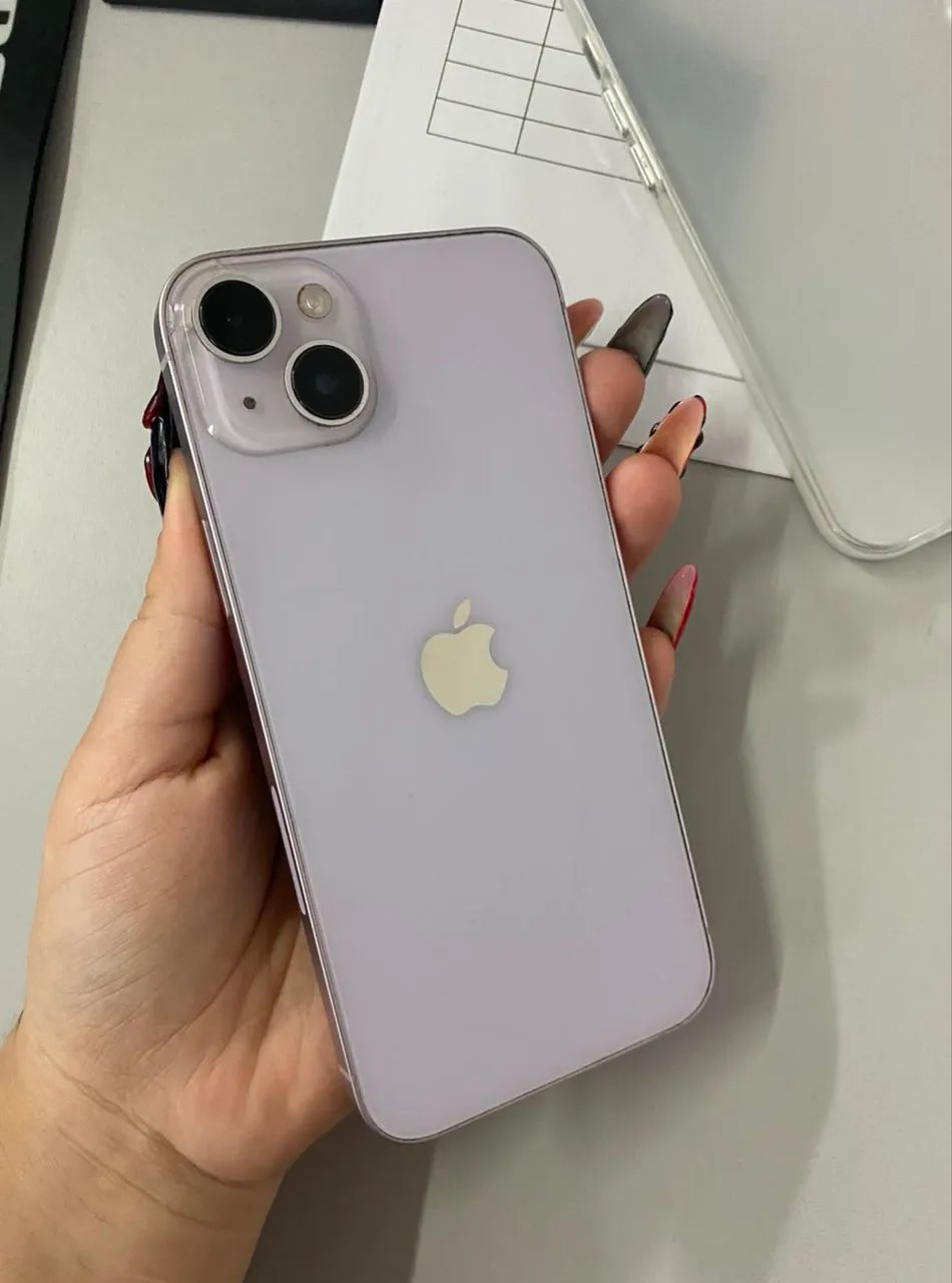iPhone 14 plus 256gb lilás 