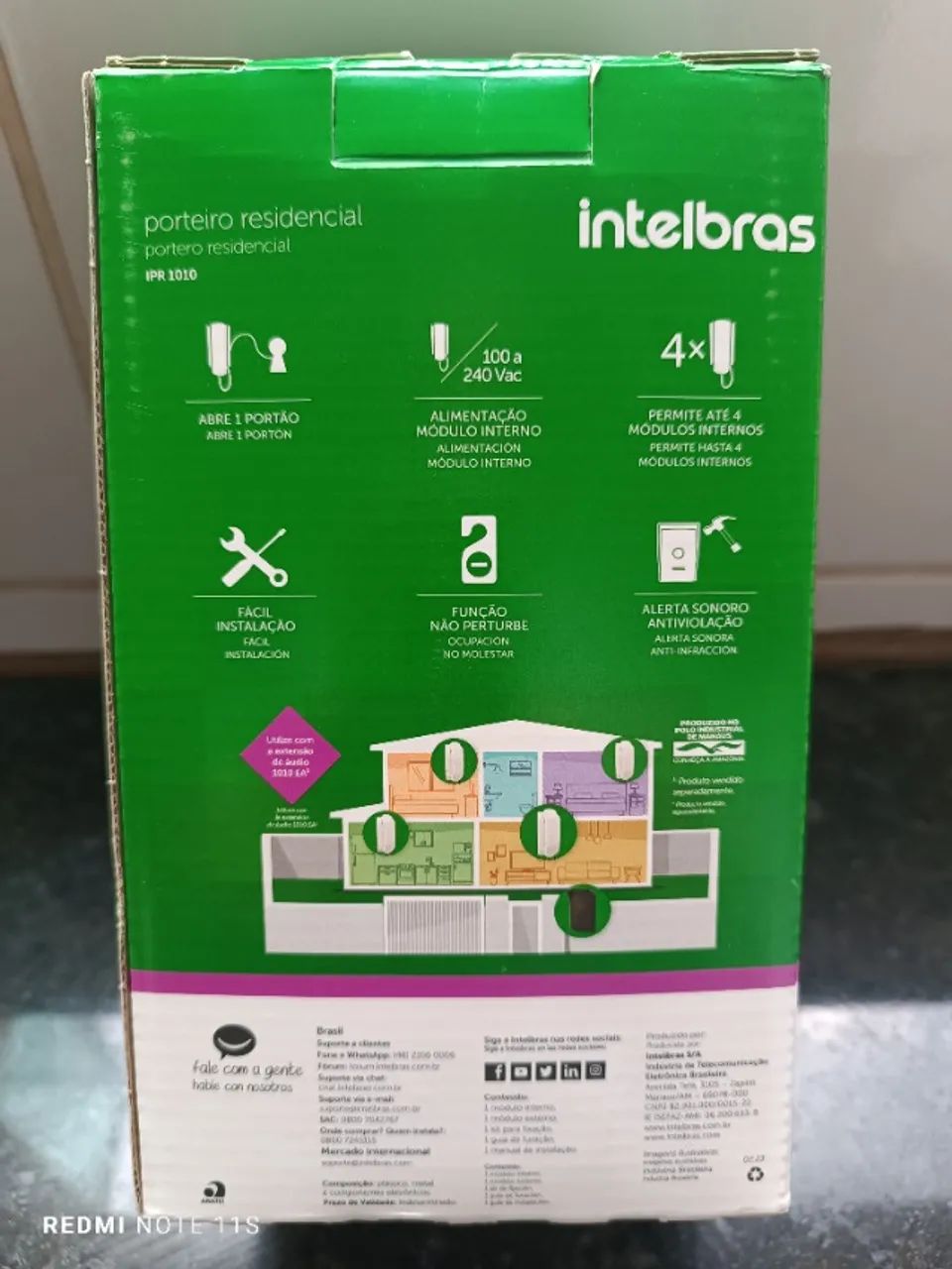 Interfone Intelbras IPR 1010 - Foto 2