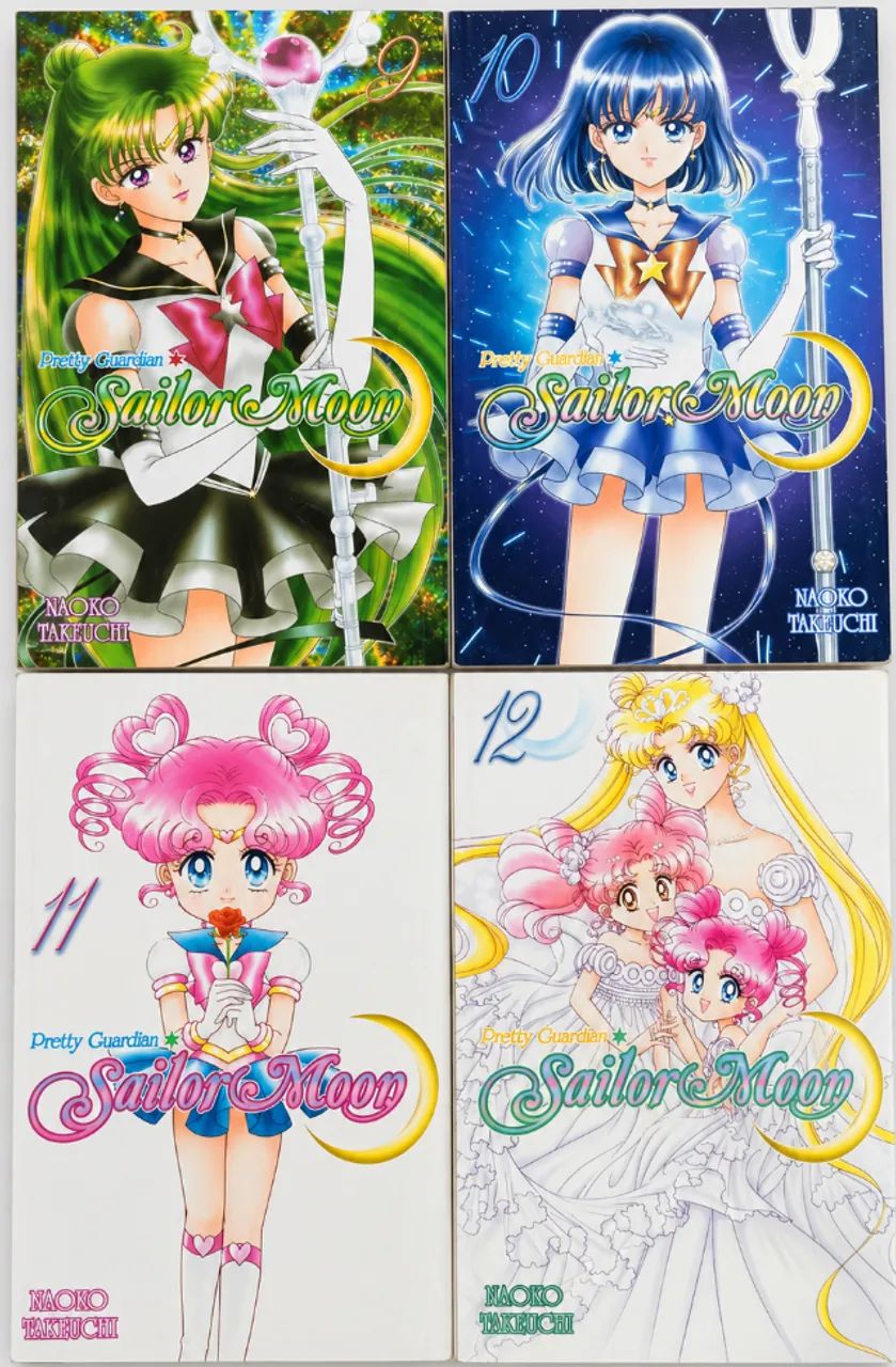 COLEÇÃO COMPLETA SAILOR MOON + SAILOR V EM PORTUGUÊS ou INGLÊS