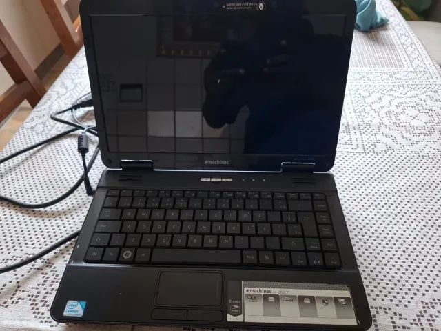Notebook eMachine - Preto - Usado - Foto 2