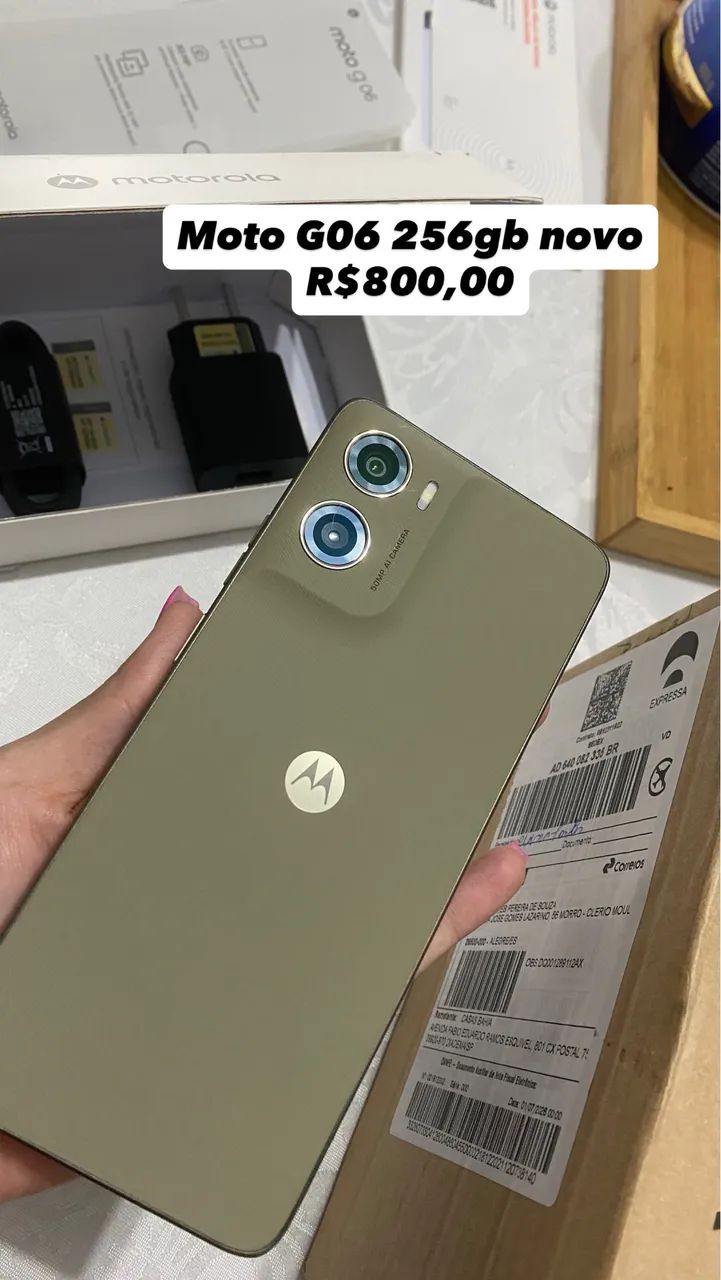 Celular moto g06 256gb novo  - Foto 5