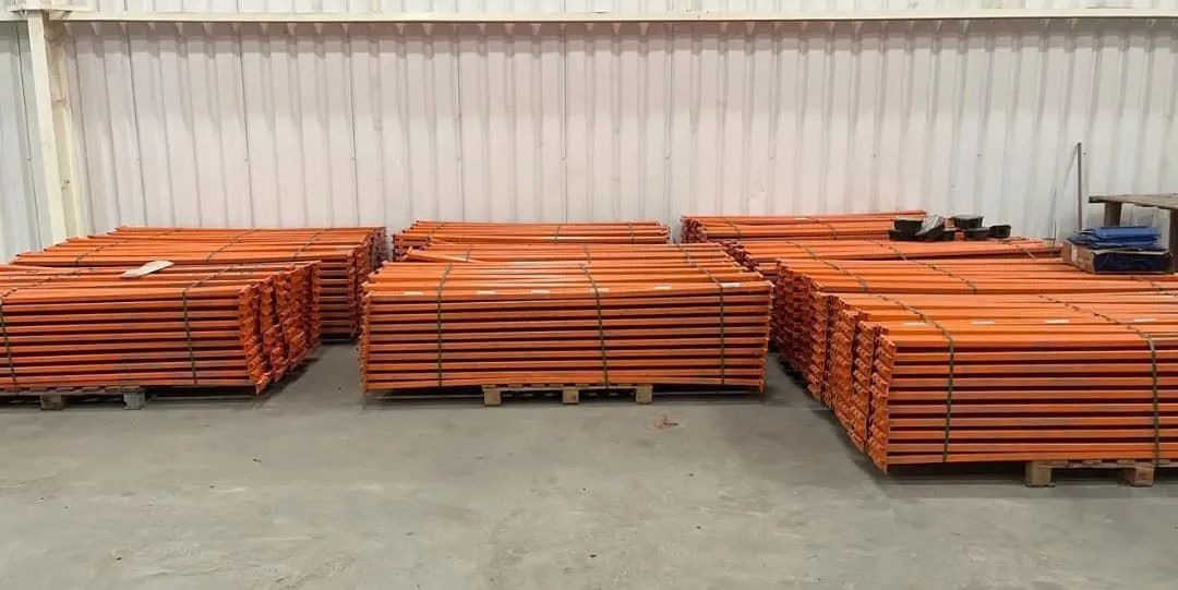 Estante porta pallet usado E-commerce Transportadora Embu - Foto 5