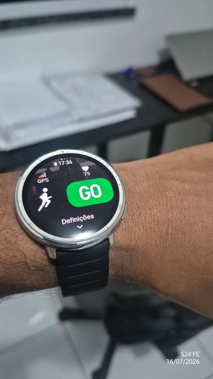 Smartwatch Amazfit Active 2( Seminovo) - Foto 3