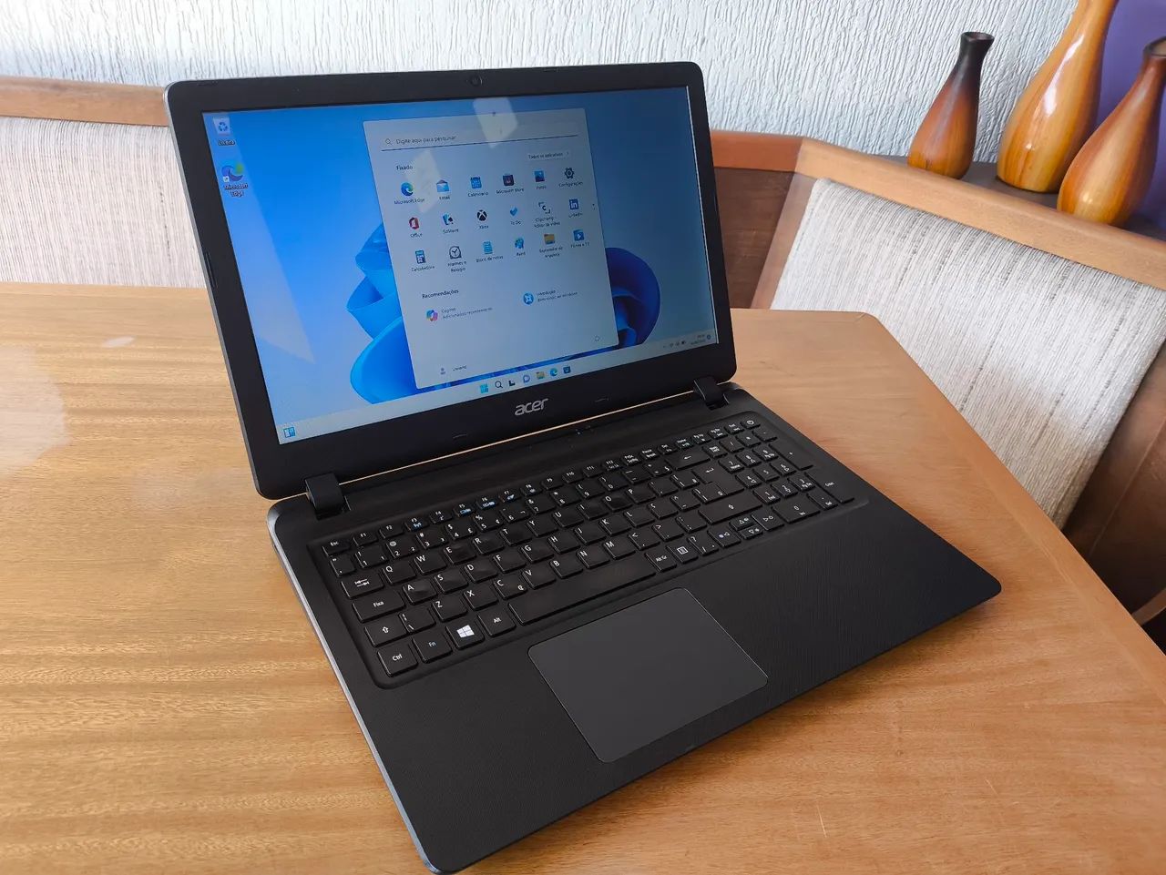 Notebook Acer, i5 -7th, SSD de 256 GB, 8 GB de RAM, tela de 15.6 polegadas, Windows 11