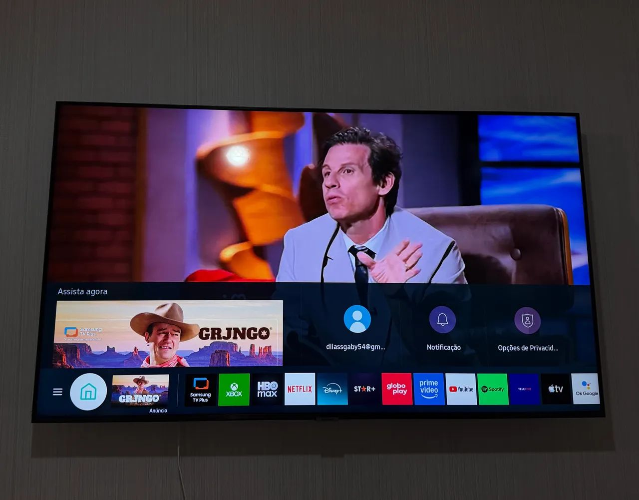 Televisão Smart tv Samsung 55 polegadas 4k ultra hd - Foto 3