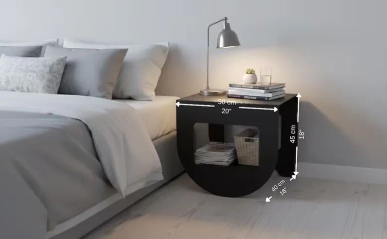 Mesa Lateral / Cabeceira multi funções 