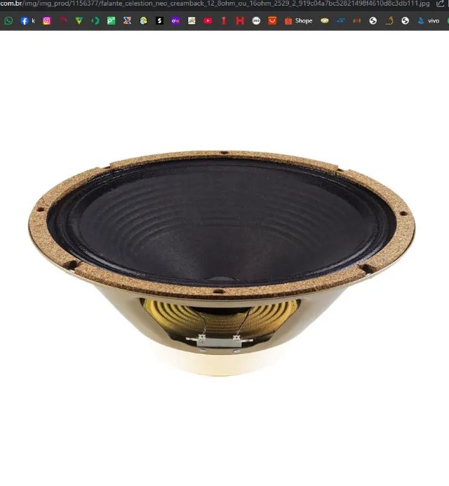 Falante Celestion G 12 NEO Creamback 65W - Foto 2