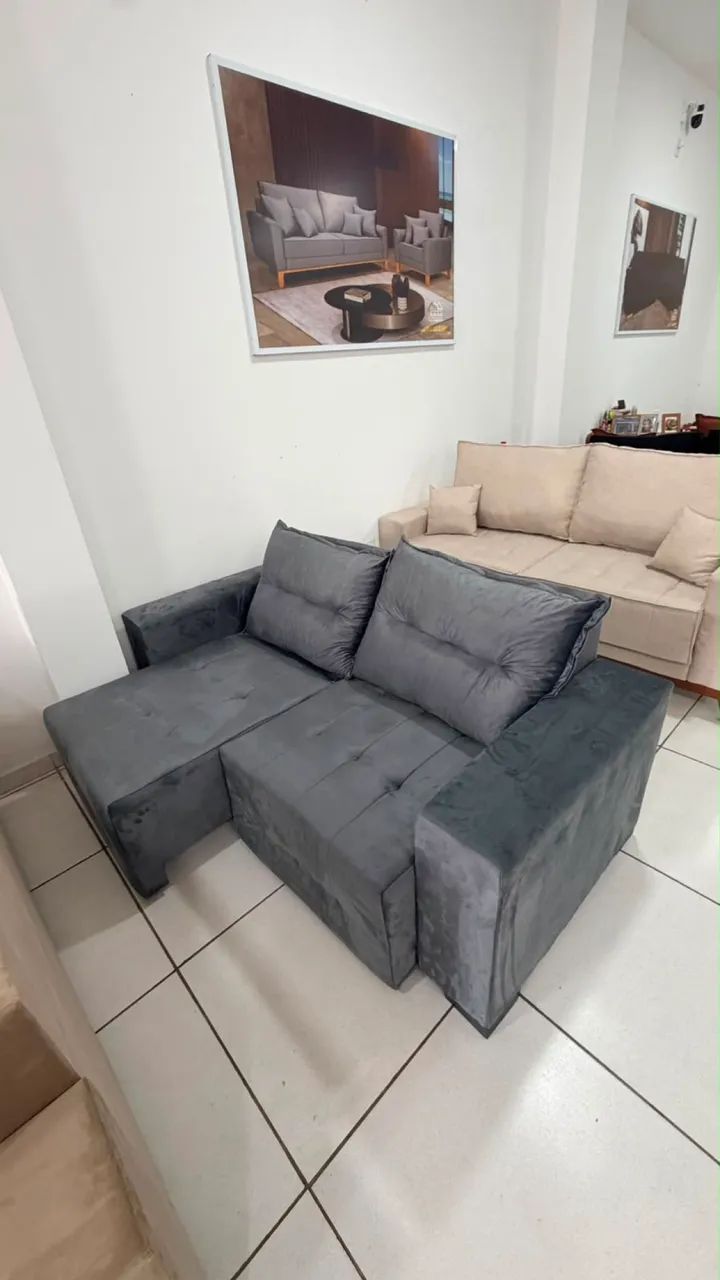 Sofa Retrátil de luxo 