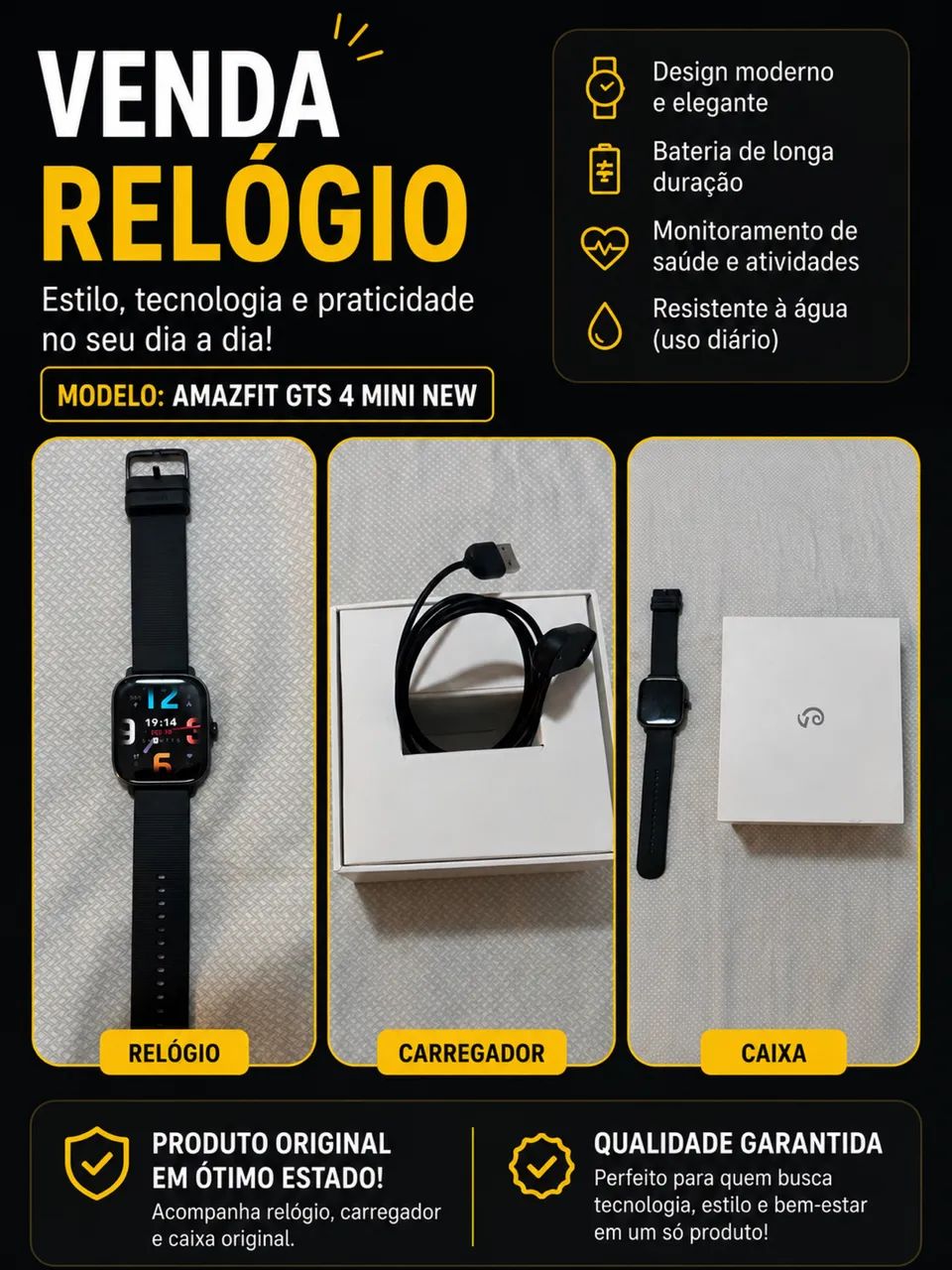 Vendo amazfit gts 4 mini