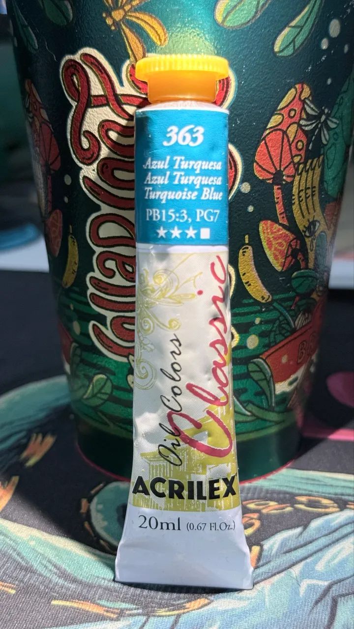 Tinta Óleo acrilex 20ml
