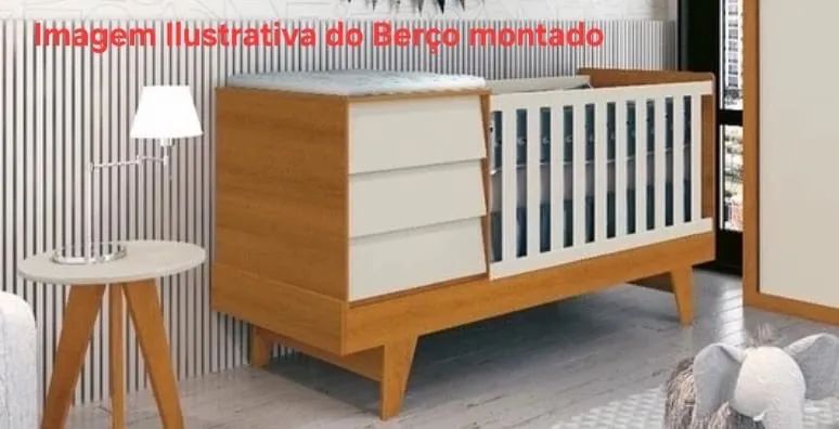 Berço Multifuncional Semi Novo