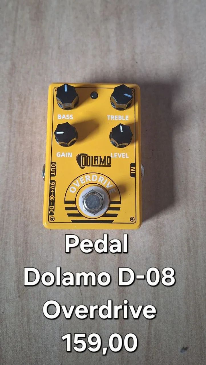 Pedal Dolamo D-08 Overdrive
