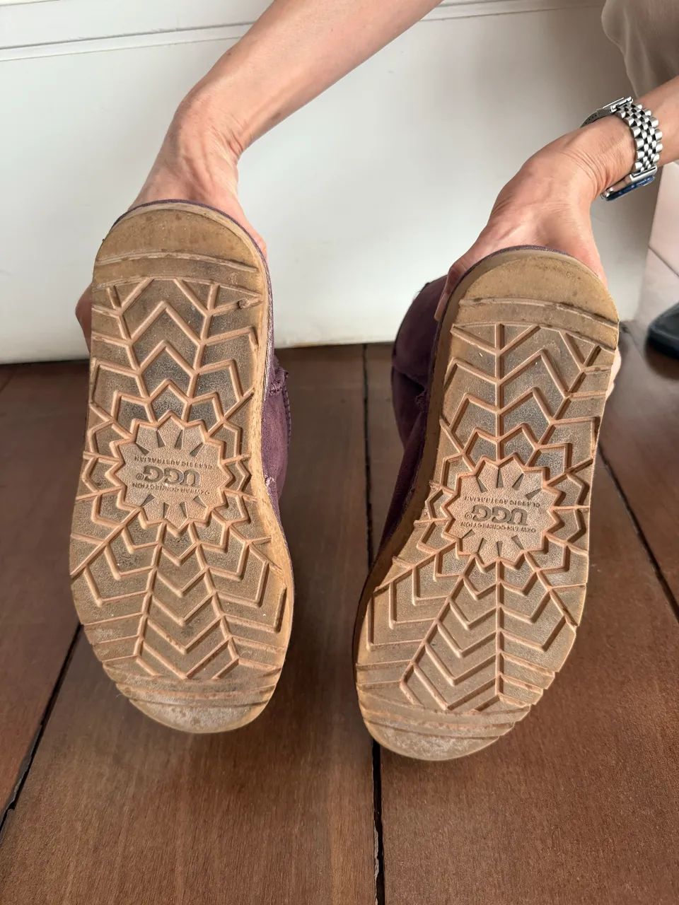 Bota UGG Classic Short II Roxa - Foto 4