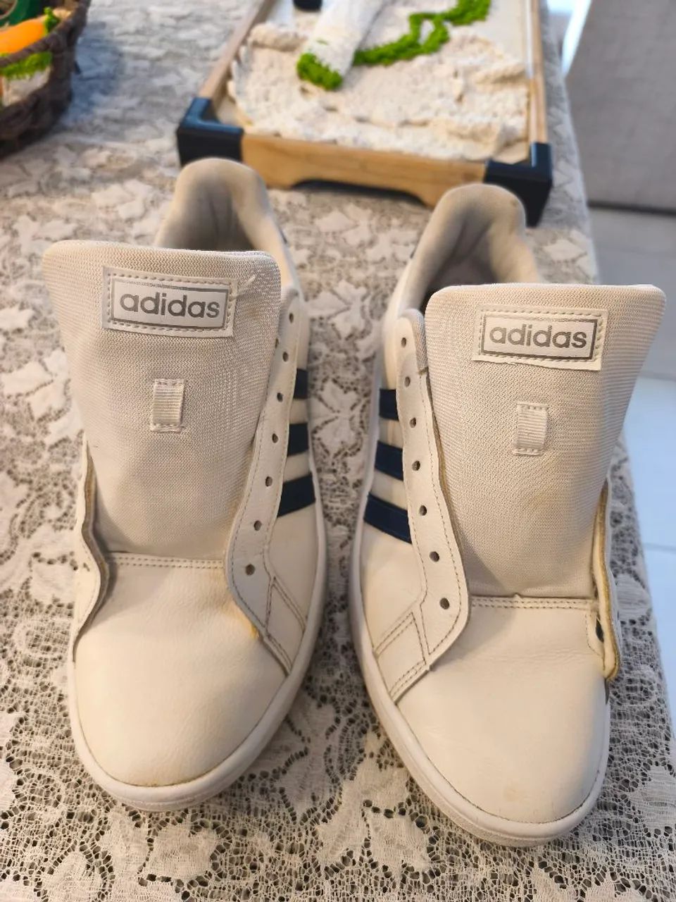 Tênis Adidas 3 listras - Cloudfoam - Foto 3