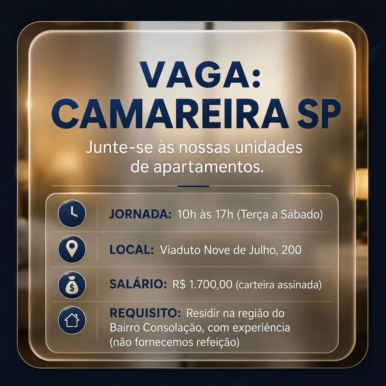 Camareira para hotéis 1