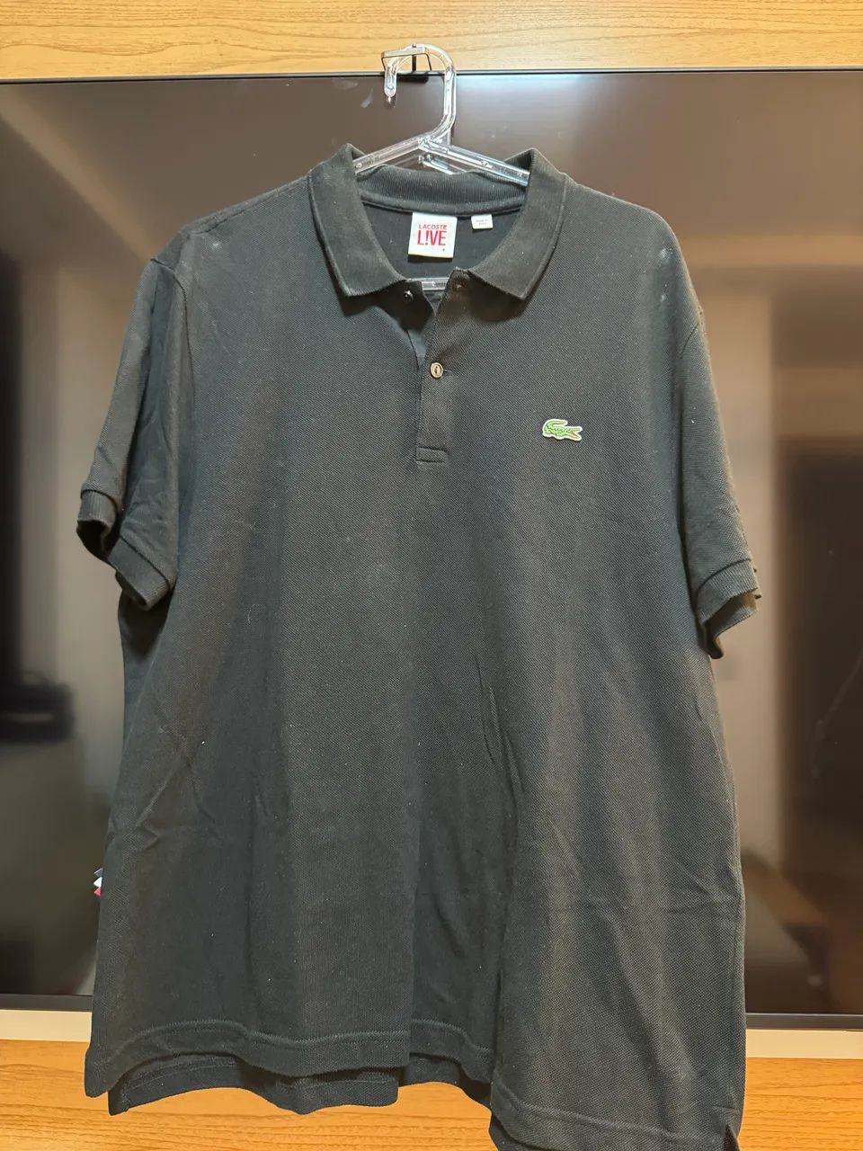 Camisa Lacoste Preta - Foto 3