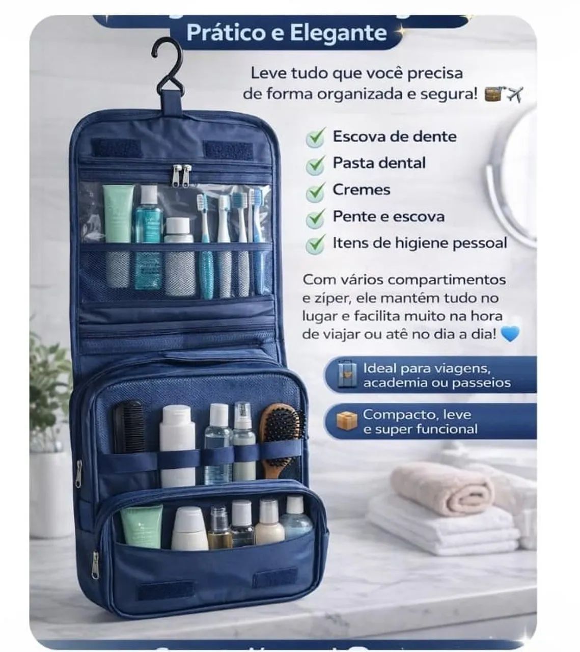 Organizadores para viagemm