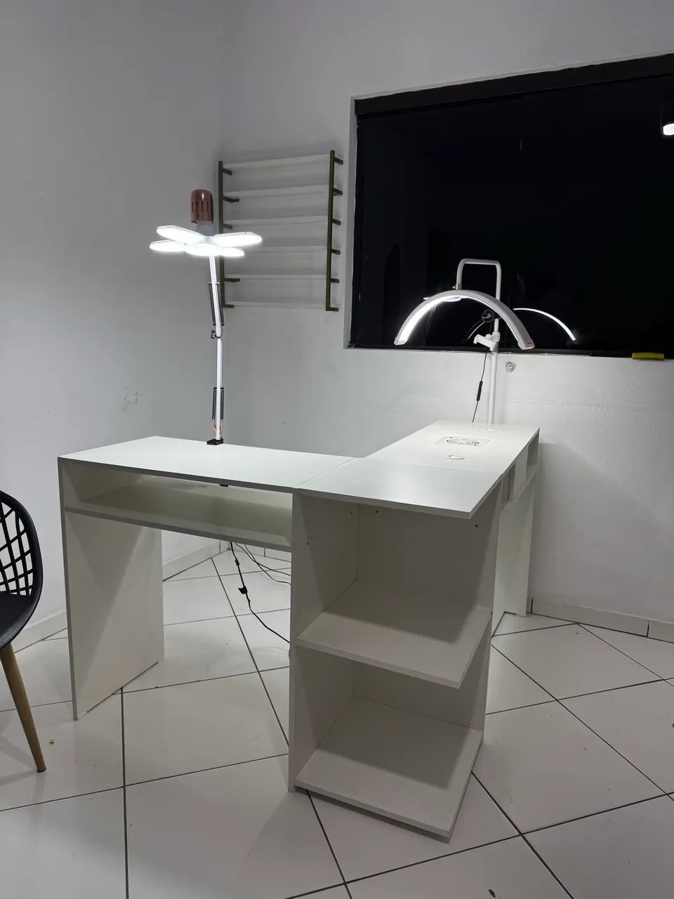 mesa para nails com sugador embutido  - Foto 2