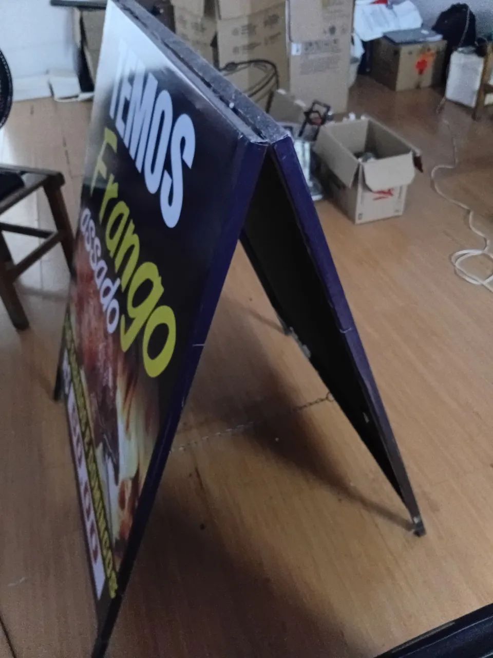 CAVALETE DE METALON PARA FRANGO ASSADO NOVO. - Foto 4