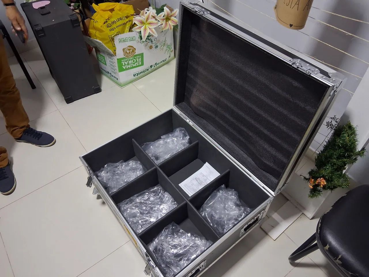 CASE PARA COB 200W SHOWTEC - Foto 5