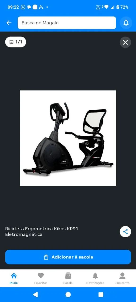 Bicicleta Ergométrica Kikos