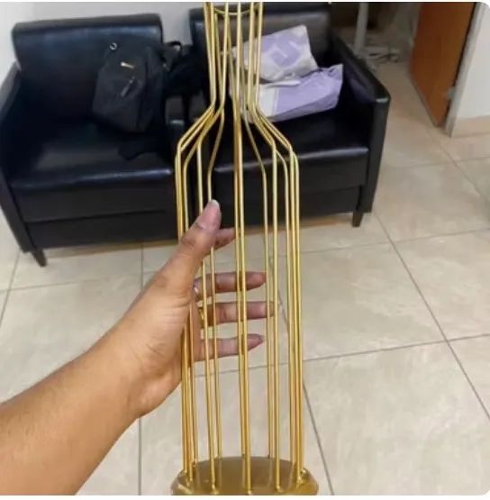 Vaso Aramado Dourado