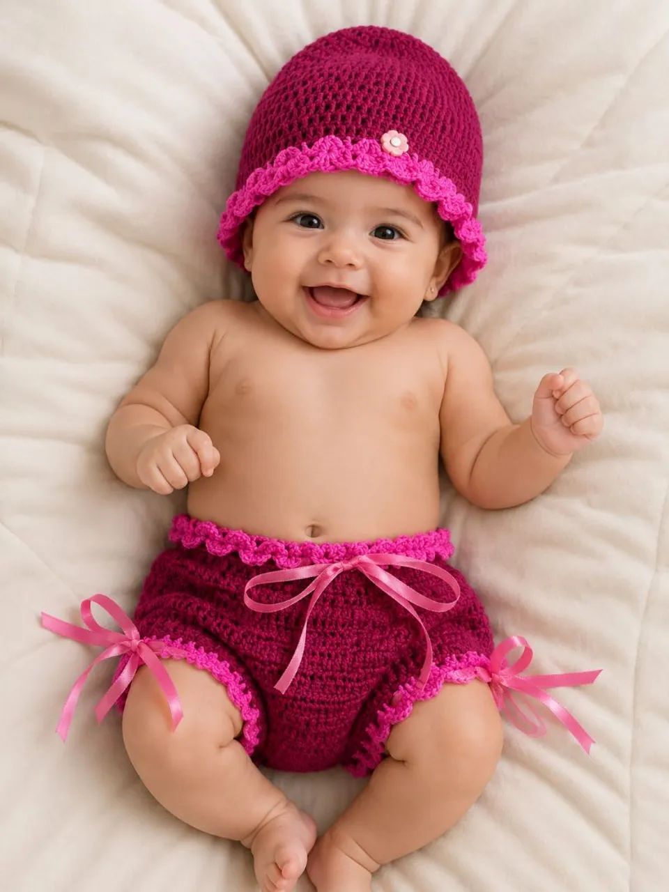Vestidos em crochê pra bebê  - Foto 2