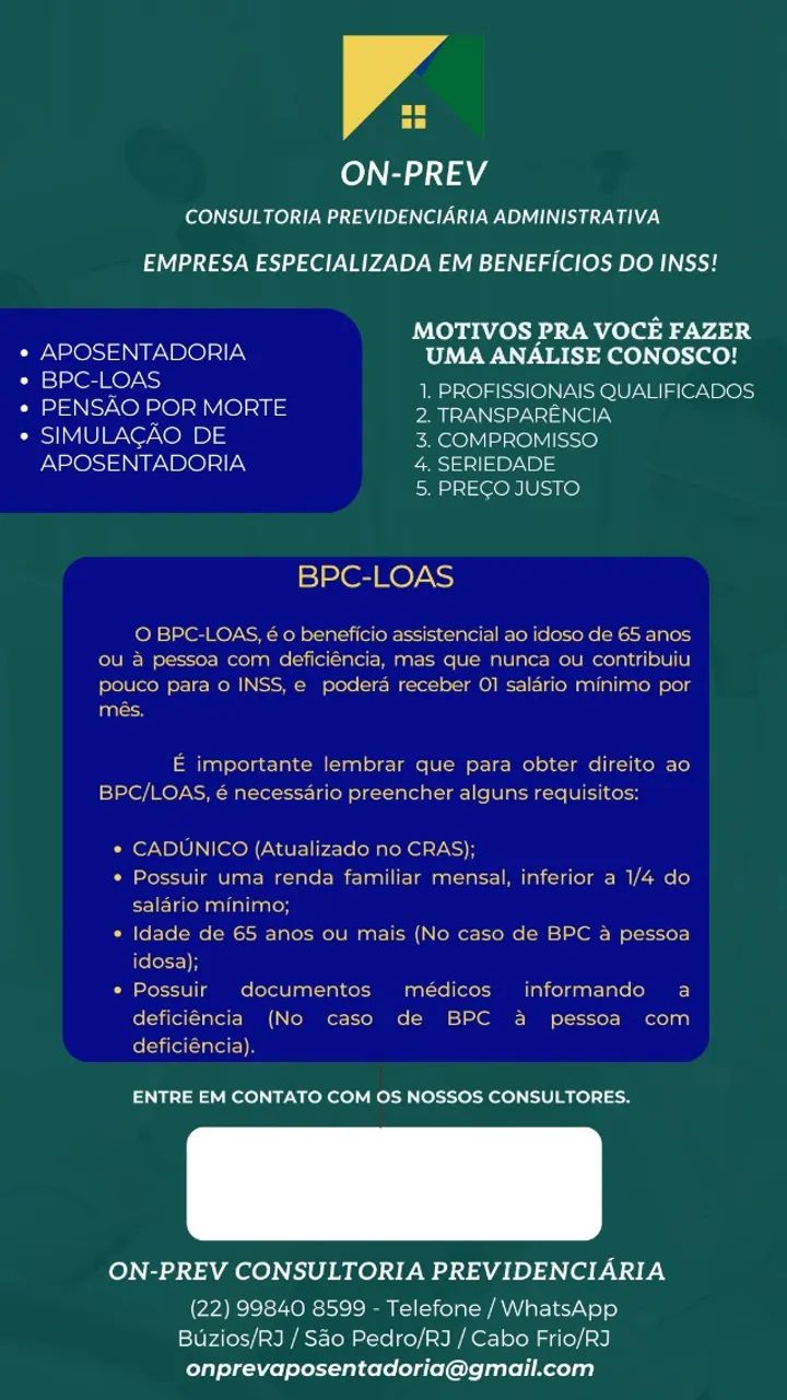 CONSULTORIA EM BENEFÍCIOS DO INSS - Foto 3