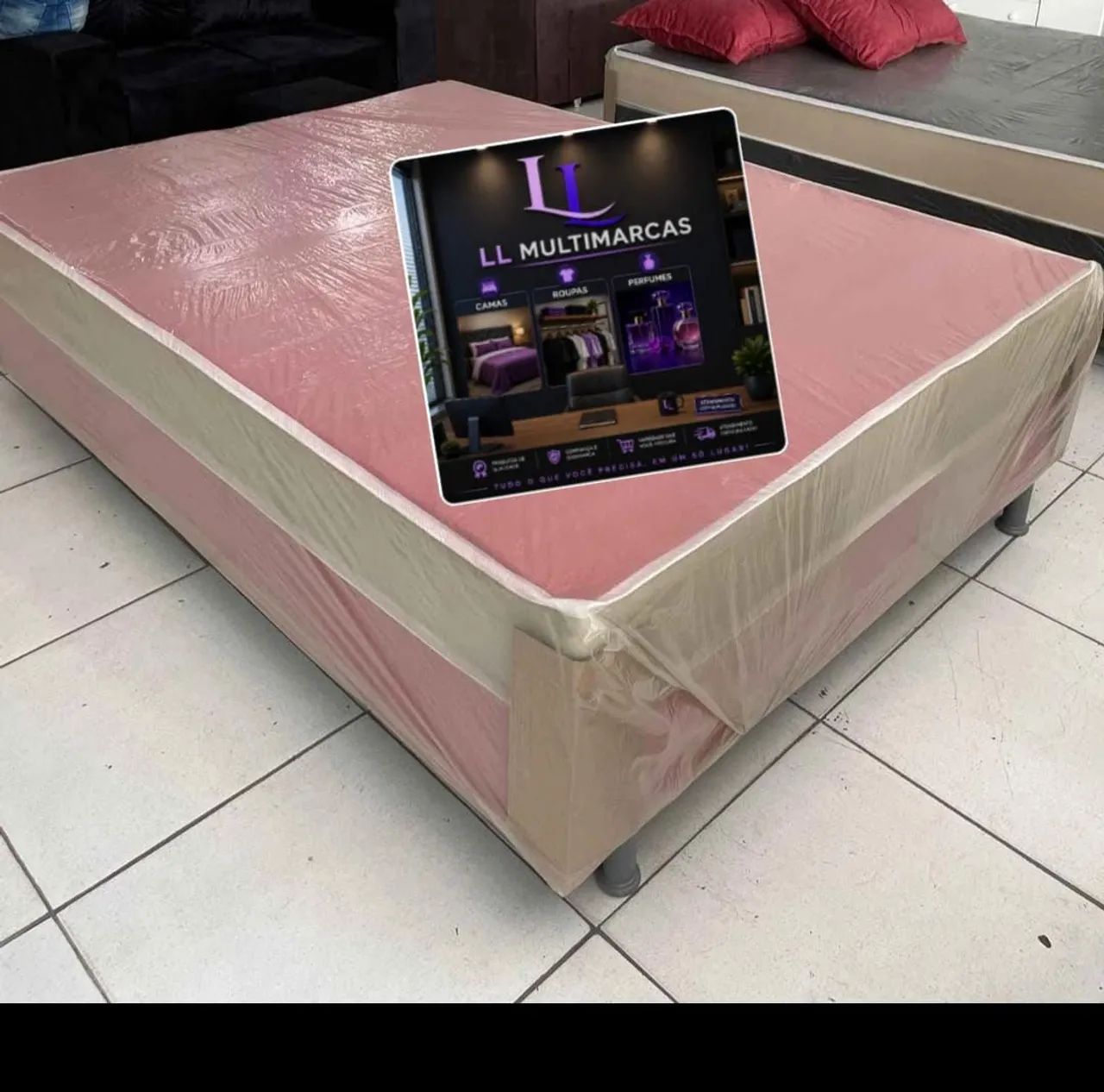 Cama box casal D45 - Foto 4