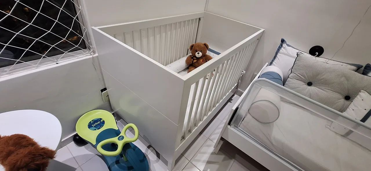 Berço que só foi usado em sonecas - Foto 2