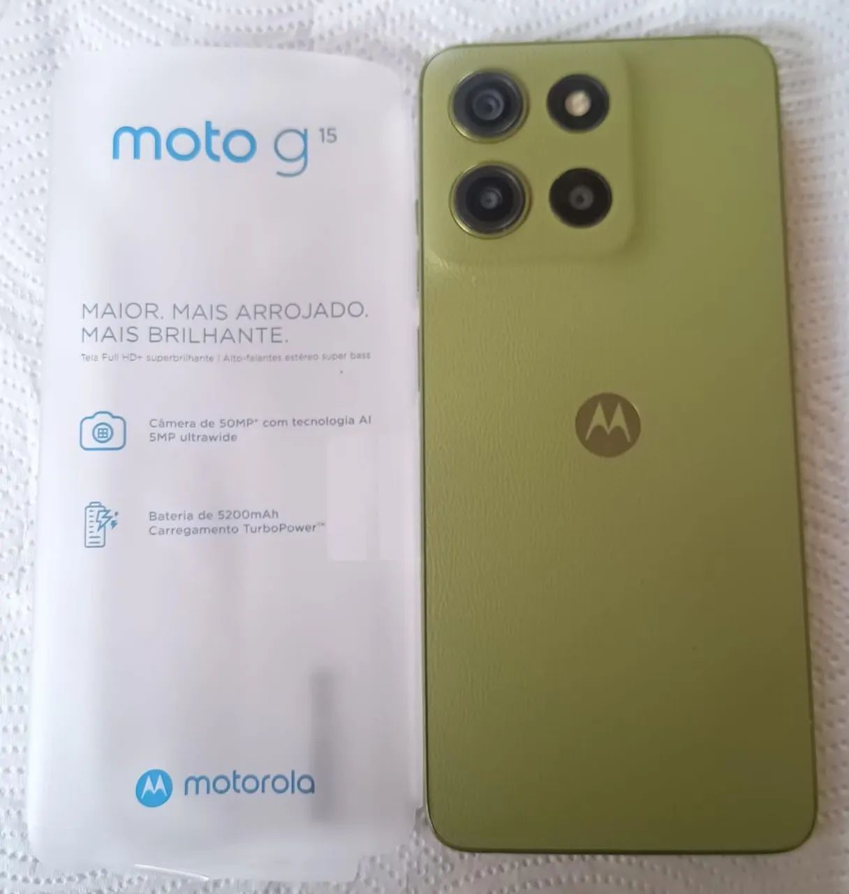 Smartphone motoG15