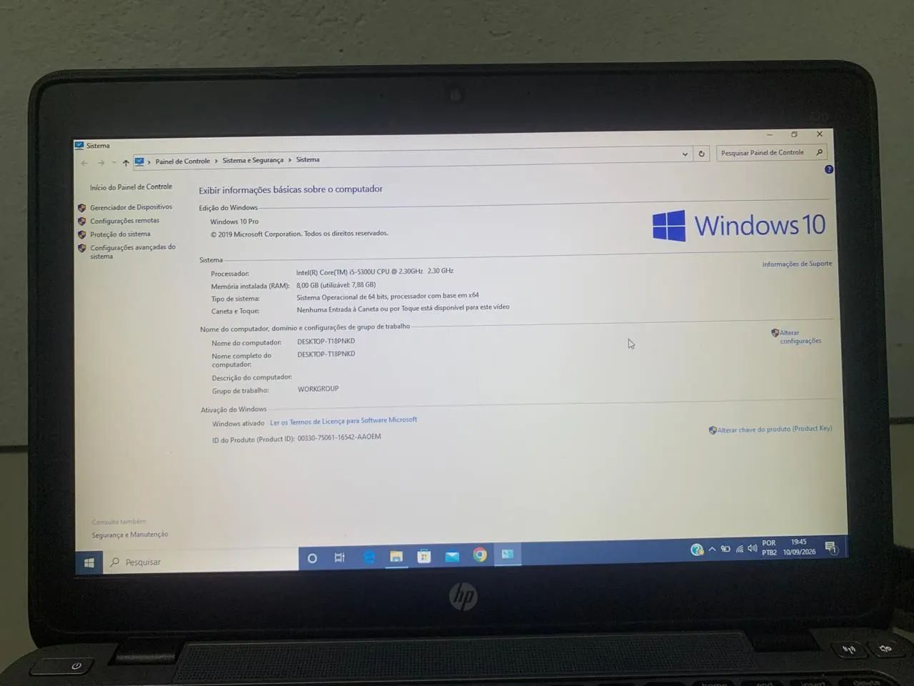 Notebook Hp Elitebook 820 G2 Funcionando Perfeitamente - Foto 2